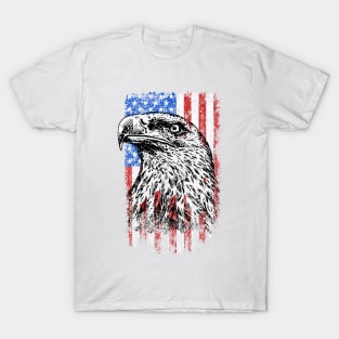 4th Of July American Flag - US 4th of July American flag T-Shirt